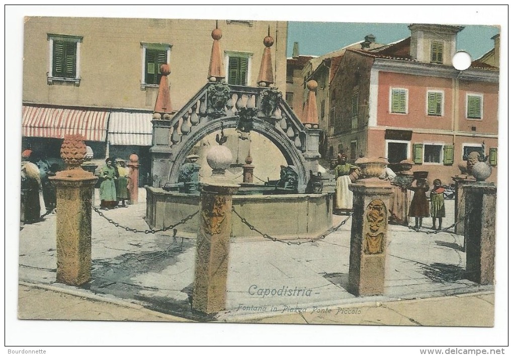 CAPODISTRIA FONTANA IN PIAZZA PONTEE PICCOLO - Slovénie