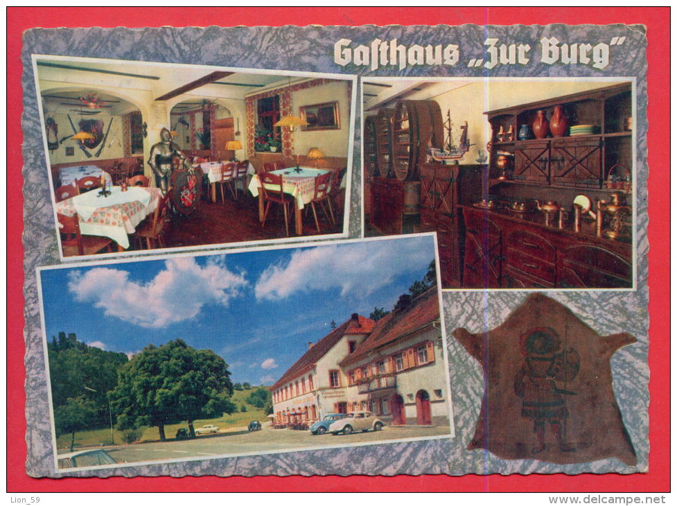 163646 / Altleiningen ( Bad Dürkheim ) - Gasthaus " Zur Burg " HOTEL RESTAURANT , PENSION - USED Germany Deutschland - Bad Duerkheim