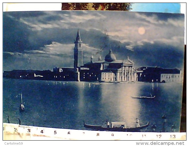 VENEZIA  S GIORGIO  NOTTE CON LUNA PIENA   VB1929  ES14760 - Venezia