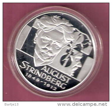 FINLAND 20 ECU 1996 AUGUST STRINDBERG SILVER PROOF - Finlande