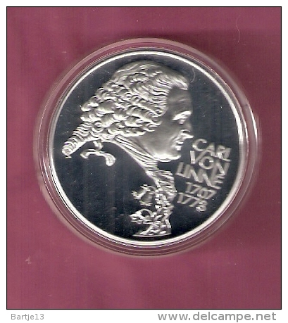 FINLAND 20 ECU 1995 CARL VON LINNE SILVER PROOF - Finlande