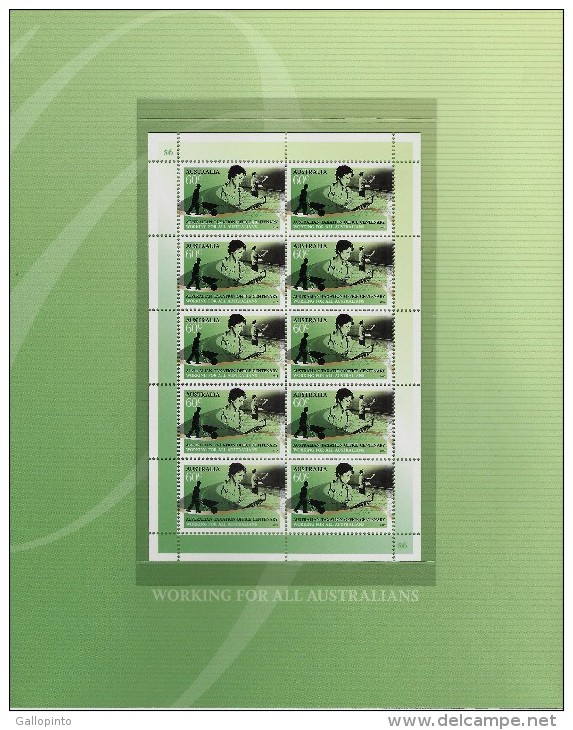 AUSTRALIA TAXATION CENTENARY STAMP PACK MNH + MAXIMUM CARD FDC 2010 - Presentation Packs