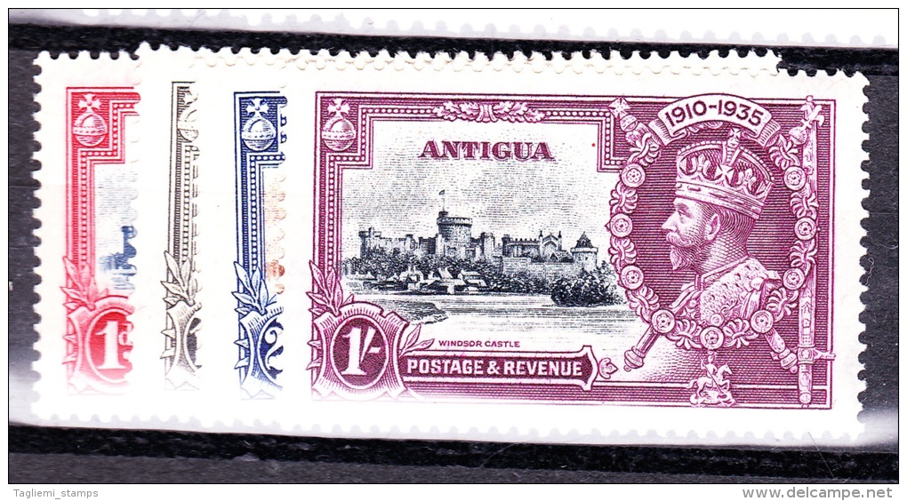 Antigua, 1935, SG 91 - 94, Complete Set Of 4, Mint, Very Lightly Hinged - 1858-1960 Colonia Britannica