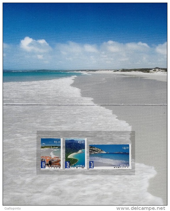 AUSTRALIA BEACHES POP MNH 2010 - Presentation Packs