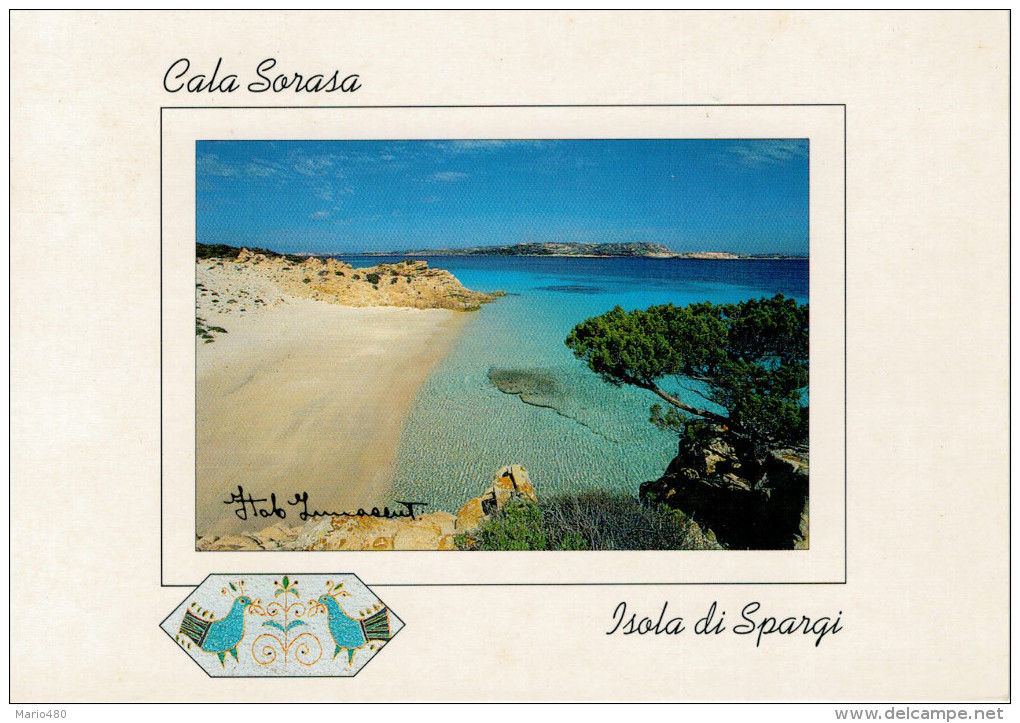 ISOLA  DI  SPARGI     CALA  SORASA     (VIAGGIATA) - Otros & Sin Clasificación