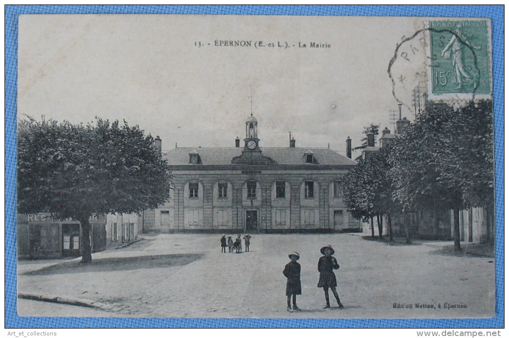 La Mairie à Épernon / 1921 - Epernon