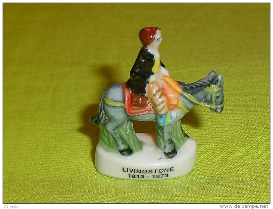 Fèves / Personnages : Livingstone , 1813 / 1873 , Cheval        T57 - Characters