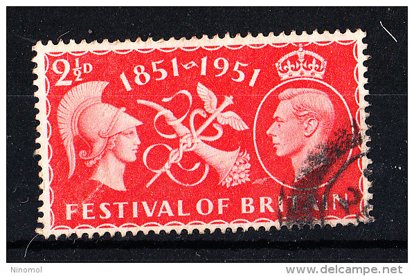 Gran Bretagna   -   1951.  National Festival . - Used Stamps