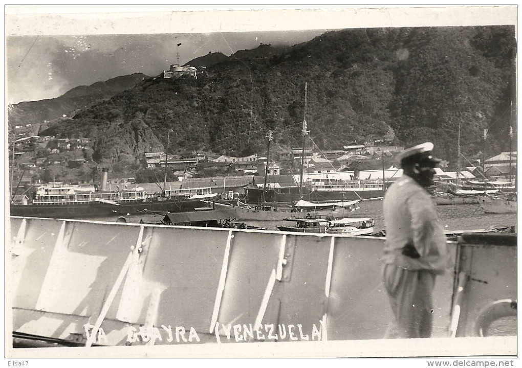 LA  GUAYRA    LE  PORT   VUE  PRISE  DU   PAQUEBOT   FLANDRE - Venezuela