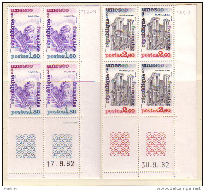 SERVICE - N°71-72  COIN DATE - COTE 13.€ - Officials