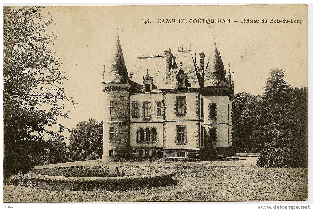 CAMP De COETQUIDAN - Château Du Bois-du-Loup - Guer Coetquidan