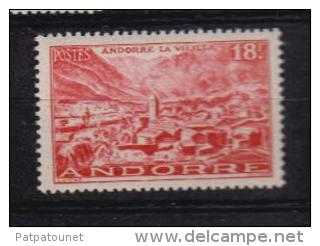 Andorre Français YV 134 MNH Fraicheur Postal 1948 - Unused Stamps