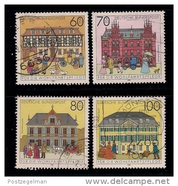 GERMANY 1991 Used Stamp(s)  Postoffice Nrs. 1563-1568 4 Values Only, Thus Not Complete - Used Stamps