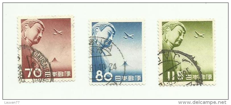 Japon Poste Aérienne N°33 à 35 Côte 1.20 Euros - Poste Aérienne