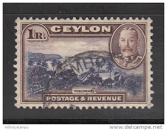 Ceylon  Scott No 274 Used   Year 1935 - Ceylon (...-1947)