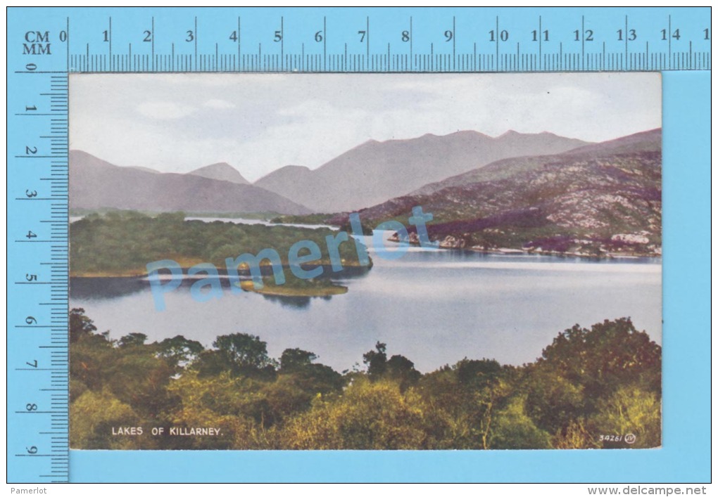 Ireland ( Killarney Lake ) Vintage Postcard By Valentine No 34261  )recto/Verso - Kerry