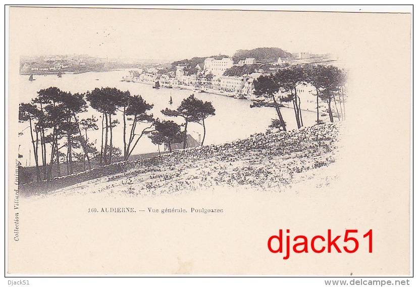 29 - AUDIERNE - Vue Générale. Poulgoazec (Précurseur) / 2 Scans - Audierne