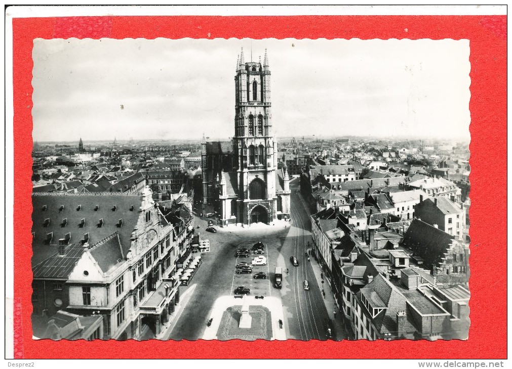 GENT GAND Cpsm Eglise St Bavon        461 Echt Foto - Gent