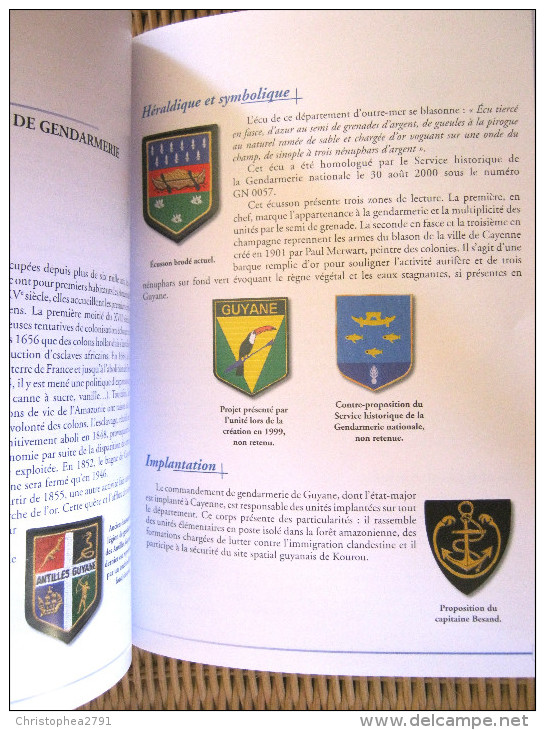 LIVRE CATALOGUE REPERTOIRE DES INSIGNES DE LA GENDARMERIE NATIONALE 165 PAGES TOME 2 + CD   ETAT NEUF - France