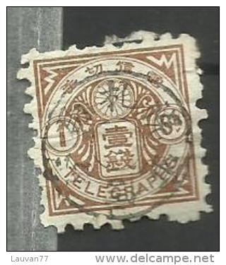 Japon Télégraphe N°1  Cote 30 Euros - Timbres Télégraphe