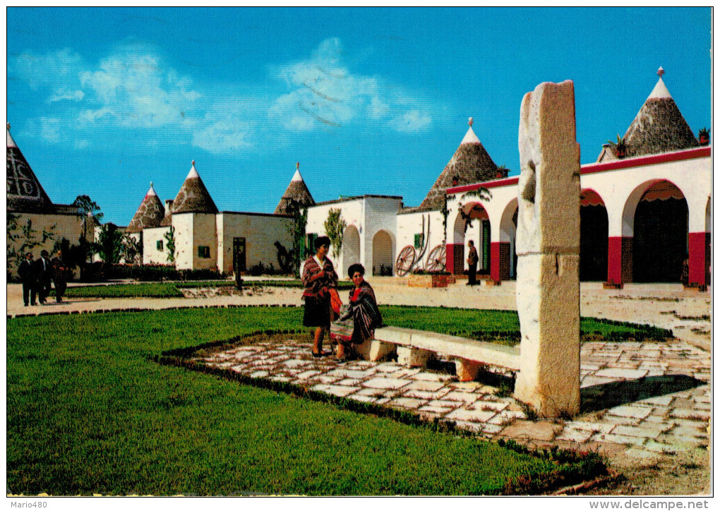 ALBEROBELLO  (BA)    HOTEL  DEI  TRULLI       (VIAGGIATA) - Altri & Non Classificati