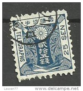 Japon Télégraphe N°8  Côte 2.50 Euros - Telegraafzegels