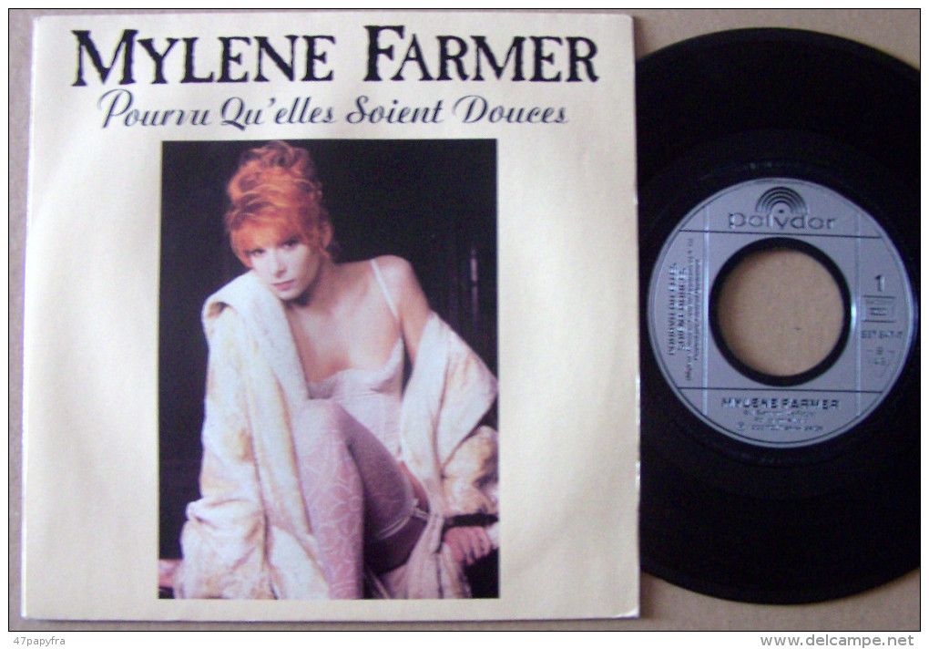 Mylène FARMER SP Original Pourvu Qu'elles Soient Douces EX / M - Rock