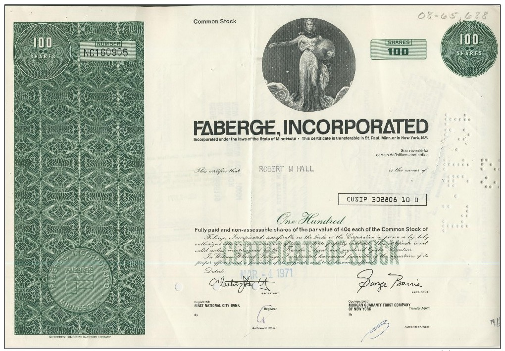 Faberge Incorporated  (44032) - Industrie