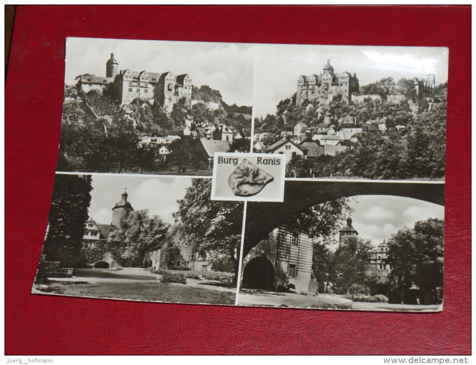 Burg Ranis Pössneck Thüringen Gebraucht Used Germany Postkarte Postcard - Pössneck