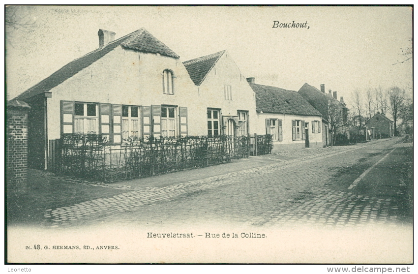 AK Bouchout, Heuvelstraat, Rue De La Colline, Um 1905 - Böchout