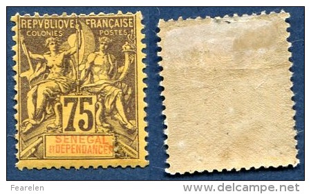 Colonie Française, Sénégal N°19*, Qualité Beau+ - Neufs