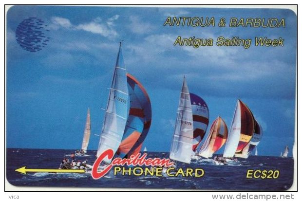 ANTIGUA & BARBUDA  Sailing Week EC$20 - 13CATB - Antigua En Barbuda