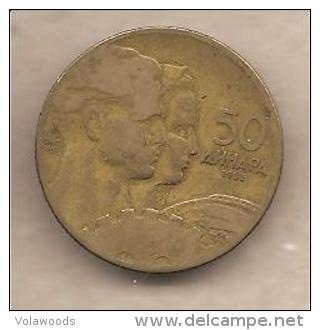 Jugoslavia - Moneta Circolata Da 50 Dinari Km35 - 1955 - Yougoslavie