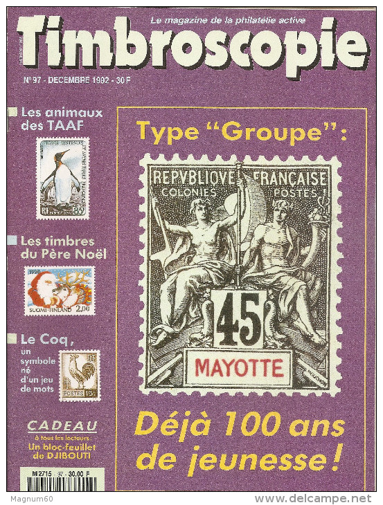 61 Numéros De TIMBROscopie Du N° 97  A 158 Sauf N° 151 - Français (àpd. 1941)