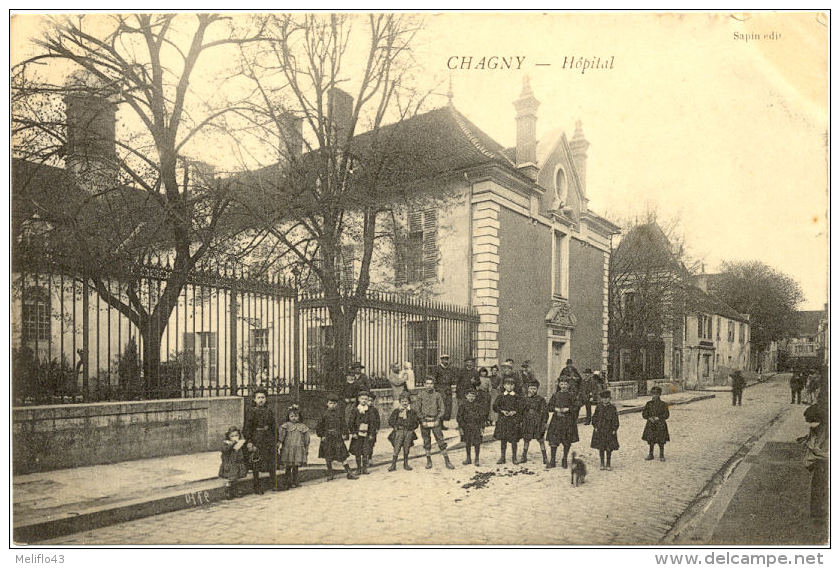 71/ CPA A - Chagny - Hopital - Chagny