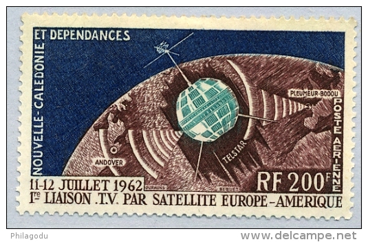 1962 Télécommunications Spatiales, PA 73** (1 Empreinte), Cote 36 €, - Neufs