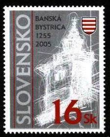 Slovakia 2005 Mi 505 ** Banska Bystrica - Neufs