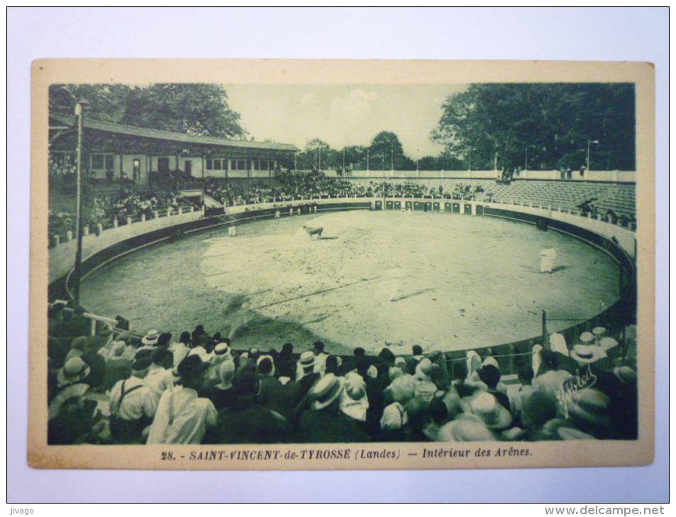 SAINT-VINCENT-de-TYROSSE  (Landes)  :  Intérieur Des  Arènes     (4) - Saint Vincent De Tyrosse