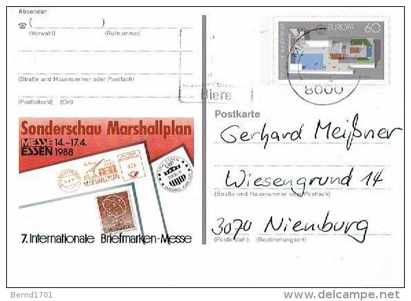 Germany - Postkarte Echt Gelaufen / Postcard Used (D1089) - Cartoline Illustrate - Usati