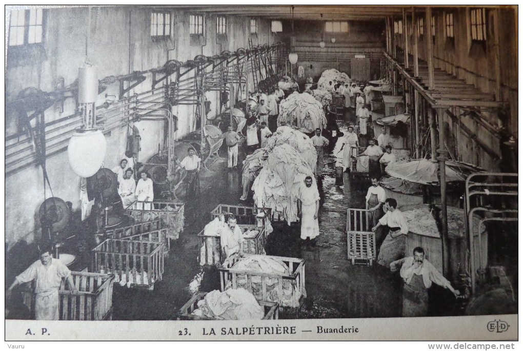 75 PARIS LA SALPETRIERE BUANDERIE  N° 23 - Arrondissement: 13