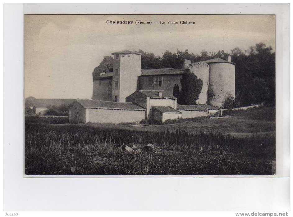 CHALANDRAY - Le Vieux Château - Très Bon état - Other & Unclassified