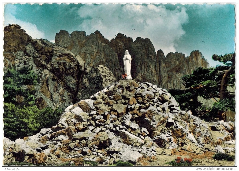 CORSE : Statue De Notre Dame Des Neiges Pélerinage Le 5 Août - Lieux Saints