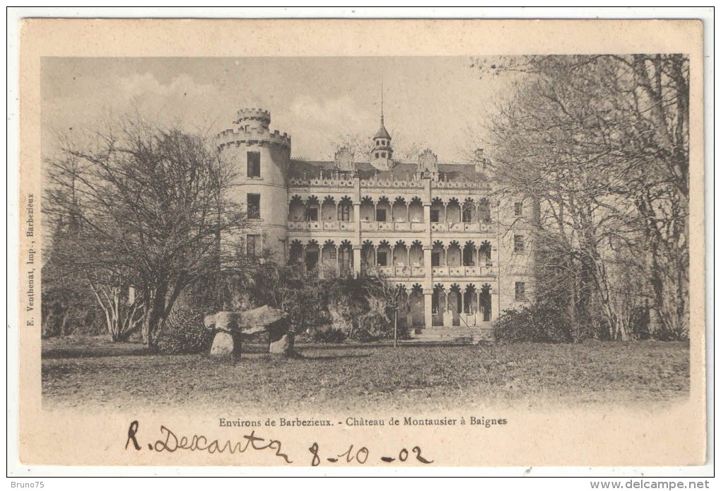 16 - BAIGNES - Château De Montausier - 1902 - Sonstige & Ohne Zuordnung