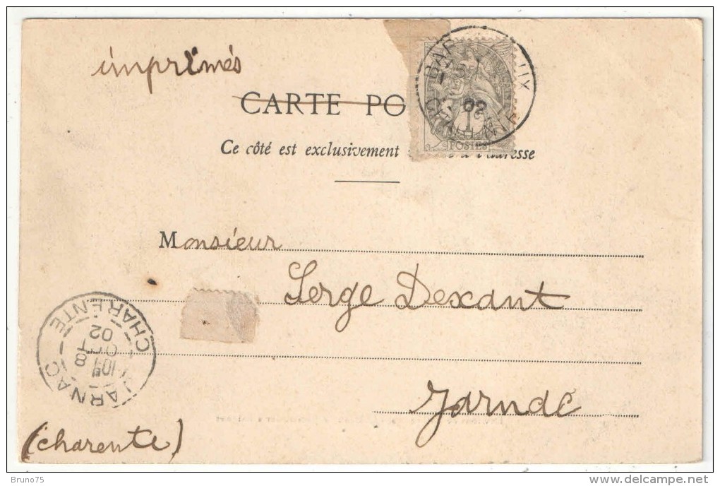 16 - BAIGNES - Château De Montausier - 1902 - Sonstige & Ohne Zuordnung