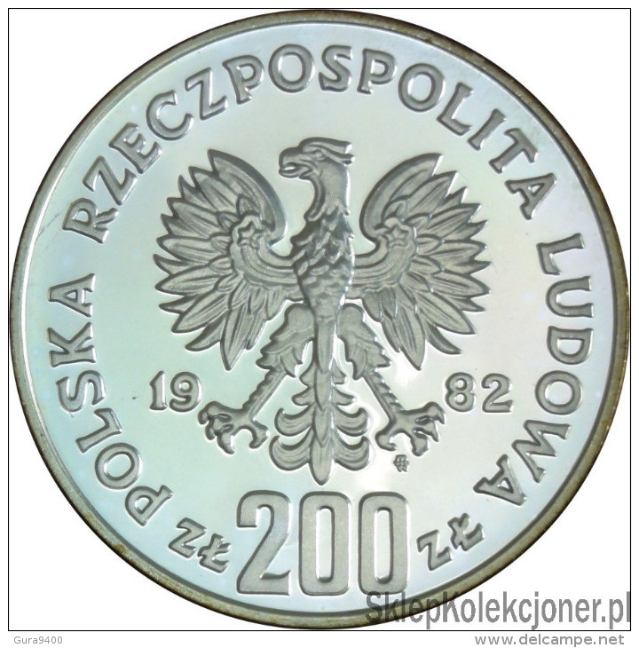 Polen 200 Zloty 1982 Proba - Pologne