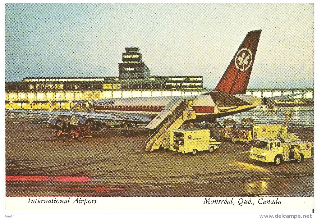 CP Aviation - Air Canada - DC 8 à L'aéroport De Montréal - 1946-....: Moderne