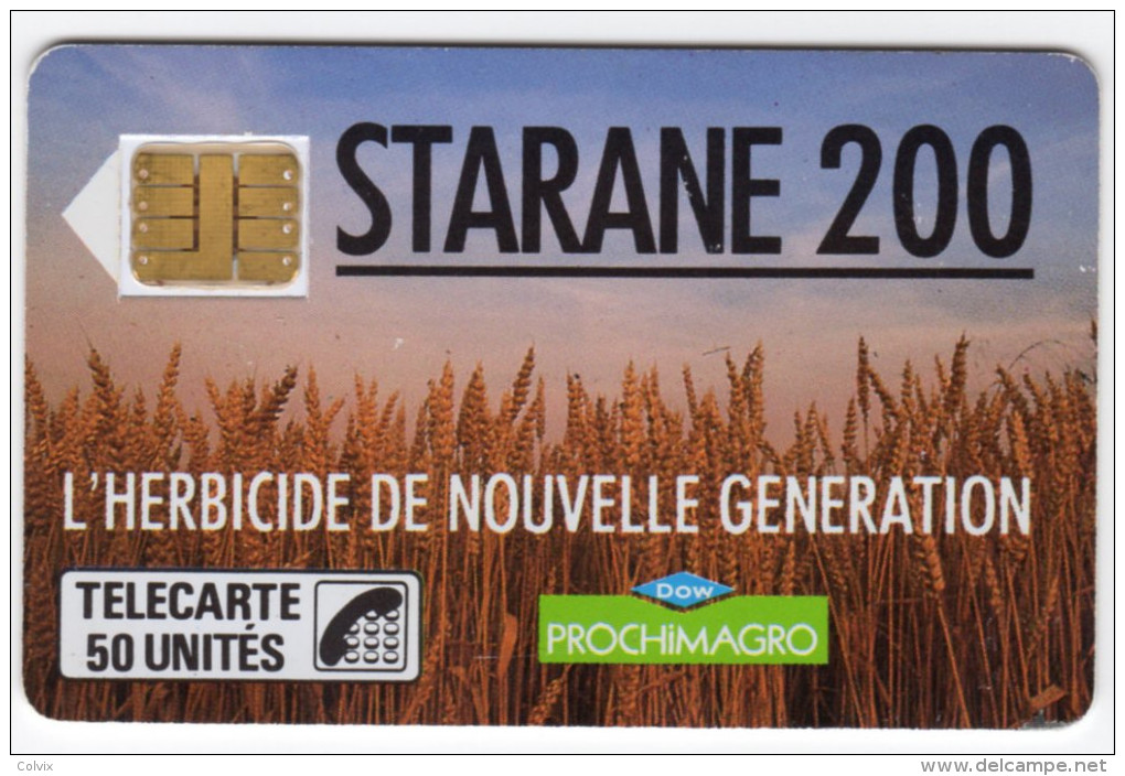 FRANCE D46 STARANE 200 50U 2500 Ex ANNEE 1989 - Telefoonkaarten Voor Particulieren