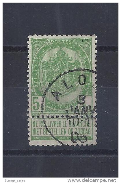 N°56 GESTEMPELD Alost SUPERBE - 1893-1907 Armoiries