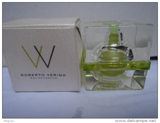 ROBERTO VERINO  SUPERBE MINI " WW"  EDP 4 ML  LIRE  ET VOIR !! - Miniatures Femmes (avec Boite)