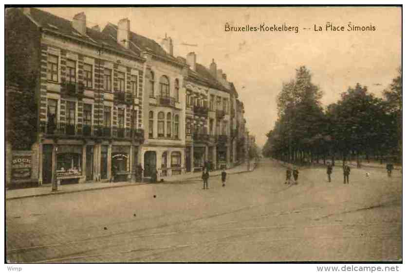 Bruxelles - Koekelberg : La Place Simonis - Koekelberg